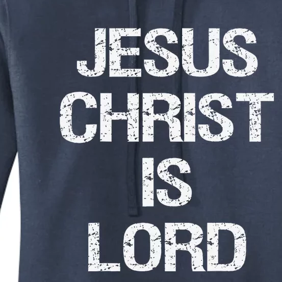 Jesus Christ Is Lord Christian Believer Graphic Women's Pullover Hoodie