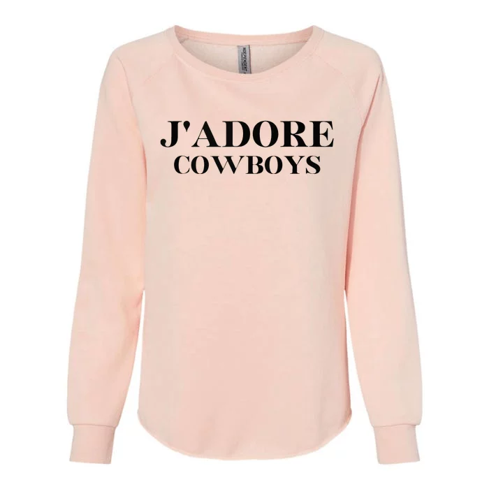 Jadore Cow I Love Cow Cow Western Cowhide Womens California Wash Sweatshirt