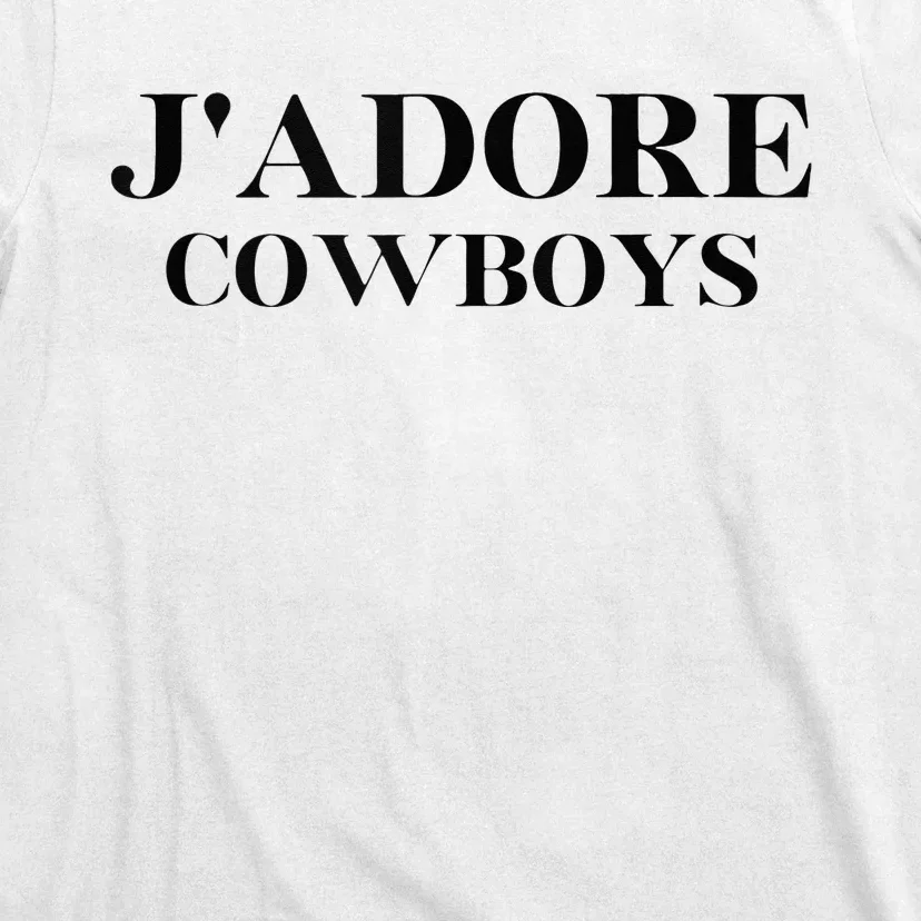 Jadore Cow I Love Cow Cow Western Cowhide T-Shirt