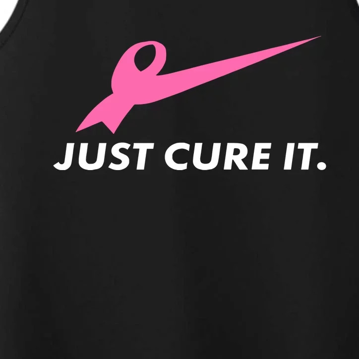 Just Cure It Breast Cancer Awareness Performance Tank