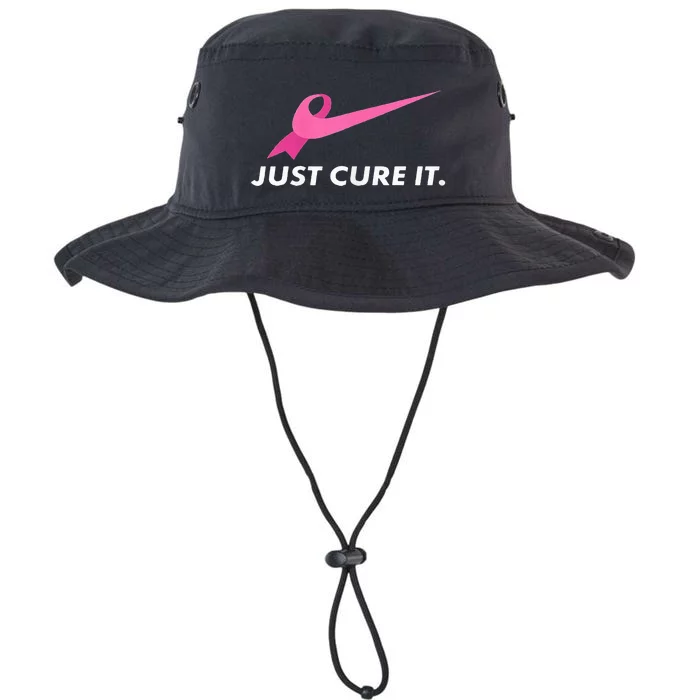 Just Cure It Breast Cancer Awareness Legacy Cool Fit Booney Bucket Hat