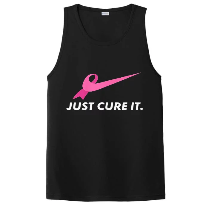 Just Cure It Breast Cancer Awareness Performance Tank