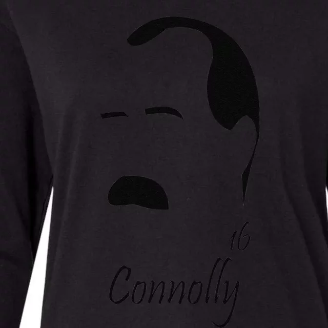 James Connolly Irish Easter Rising 1916 History Womens Cotton Relaxed Long Sleeve T-Shirt