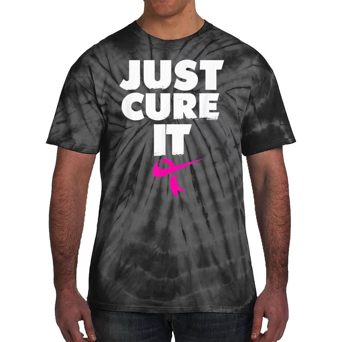 Just Cure iShirt Breast Cancer Awareness Shirt Tie-Dye T-Shirt