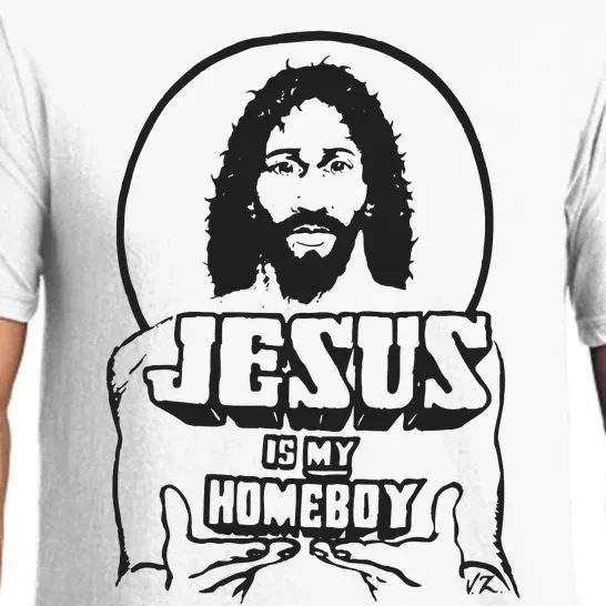 Jesus Christian Is My Homeboy Funny God Pajama Set