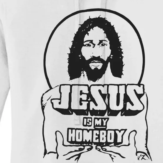 Jesus Christian Is My Homeboy Funny God Women's Pullover Hoodie