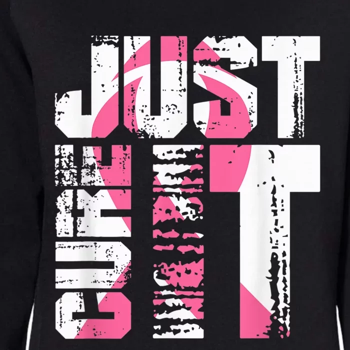 Just Cure It Breast Cancer Awareness White Shirt Womens California Wash Sweatshirt