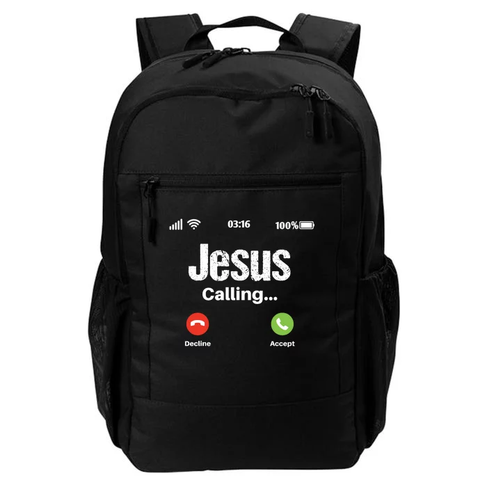 Jesus Calling John 3:16 Christian Accept Christ Daily Commute Backpack