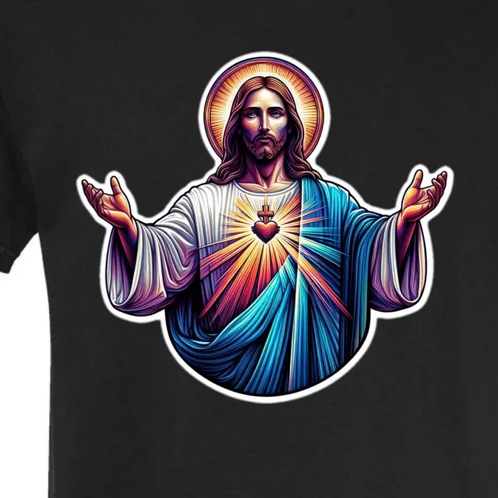 Jesus Christ Garment-Dyed Heavyweight T-Shirt