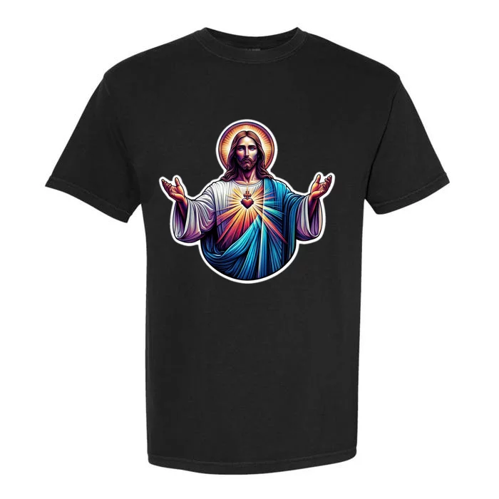 Jesus Christ Garment-Dyed Heavyweight T-Shirt