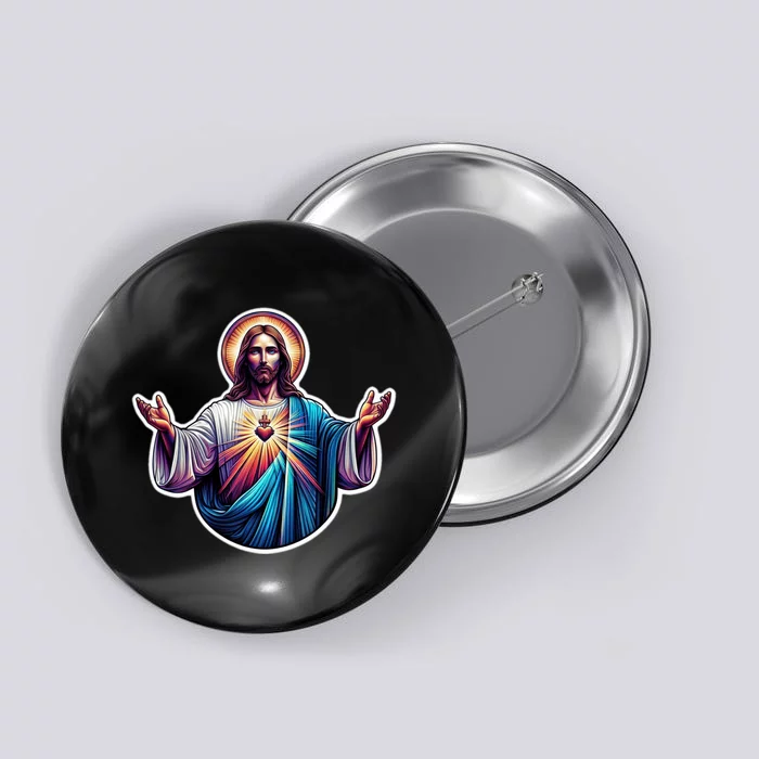 Jesus Christ Button