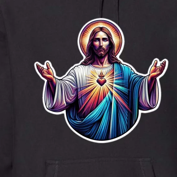 Jesus Christ Premium Hoodie