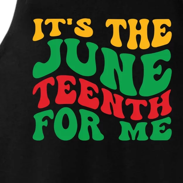 Juneteenth Celebration Ladies Tri-Blend Wicking Tank