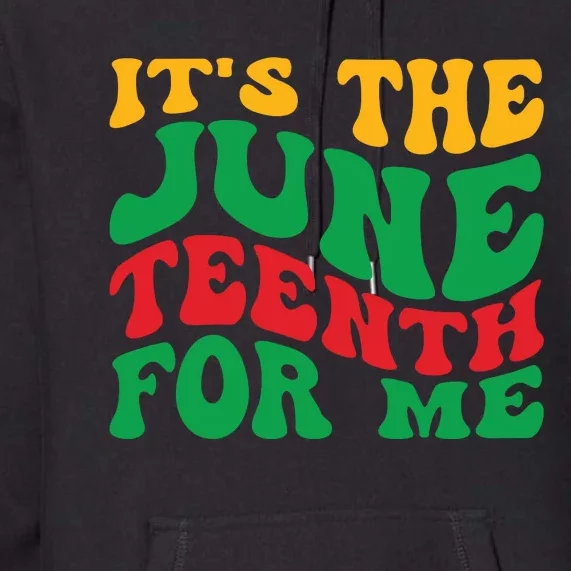 Juneteenth Celebration Premium Hoodie