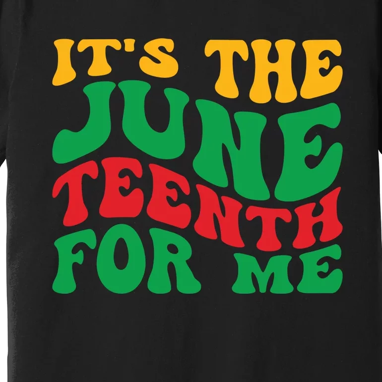 Juneteenth Celebration Premium T-Shirt