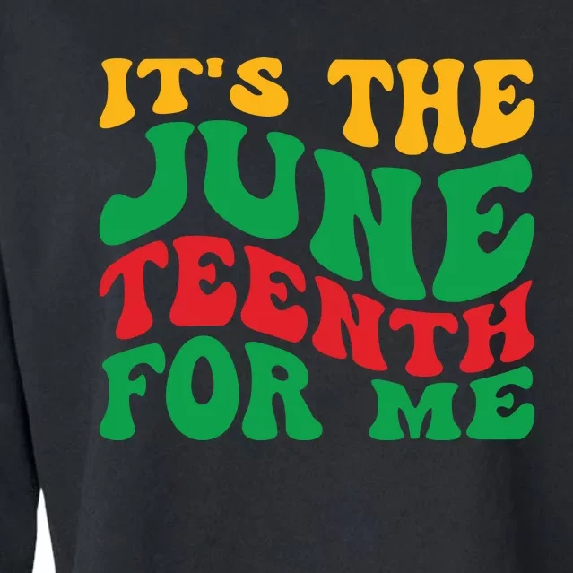 Juneteenth Celebration Cropped Pullover Crew