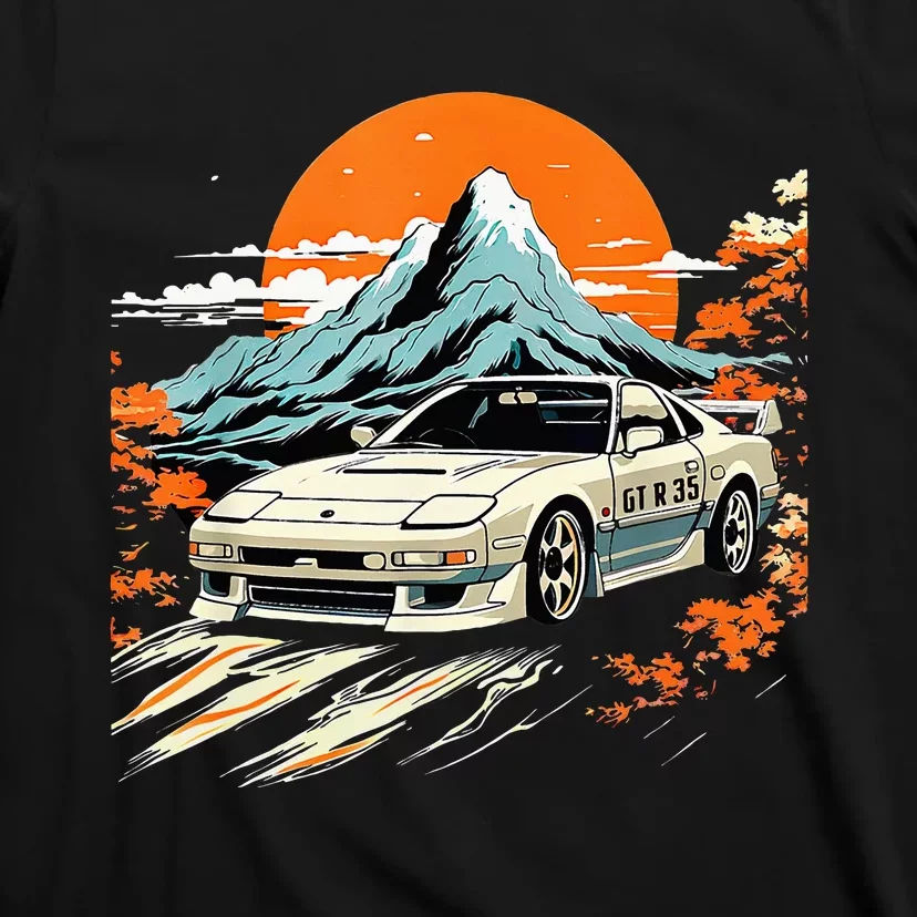 Jdm Car Japanese Retro Car Racing Drifting Legends Tuning T-Shirt