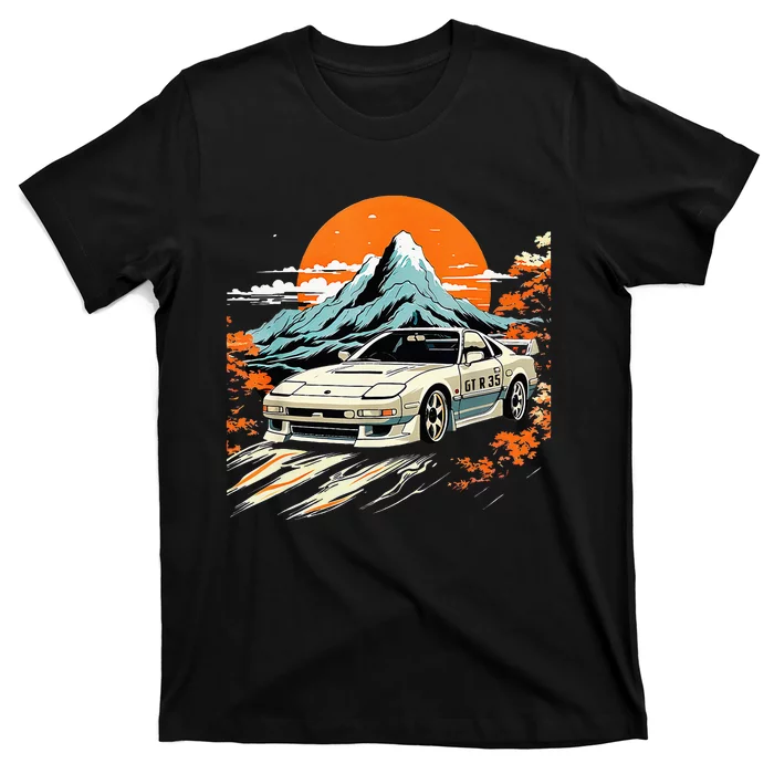 Jdm Car Japanese Retro Car Racing Drifting Legends Tuning T-Shirt