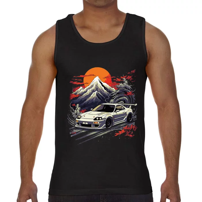 Jdm Car Japanese Retro Car Racing Drifting Legend Tuning Comfort Colors® Tank Top