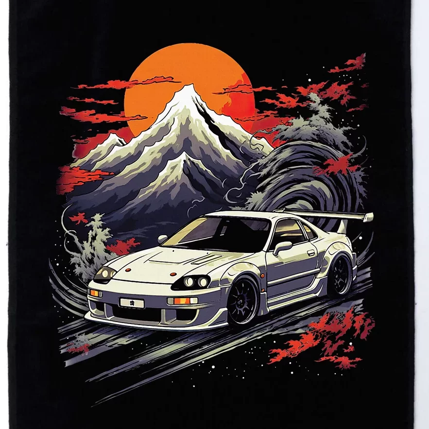 Jdm Car Japanese Retro Car Racing Drifting Legend Tuning Platinum Collection Golf Towel