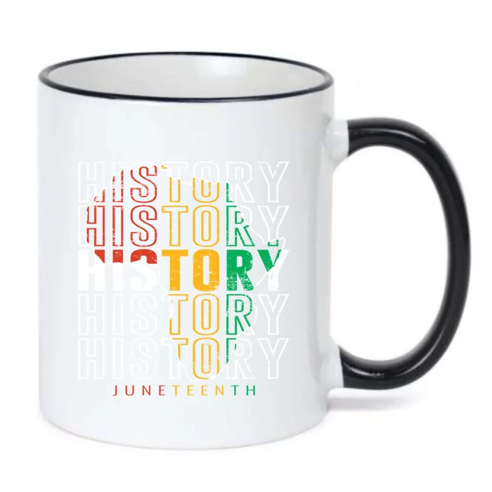 Junenth Celebration Junenth 1865 Gift Black Color Changing Mug