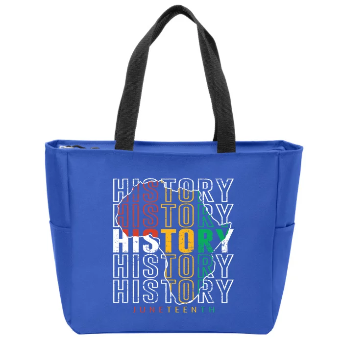 Junenth Celebration Junenth 1865 Gift Zip Tote Bag