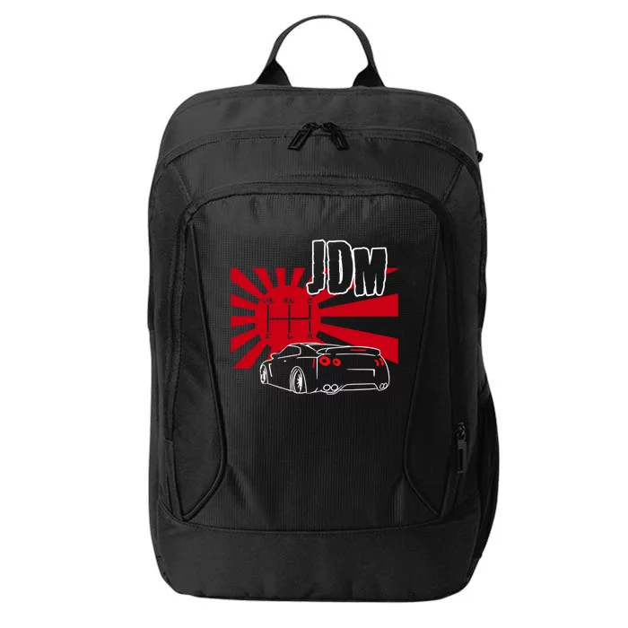 Jdm Car Japanese Street Racing Drifting Gift City Backpack