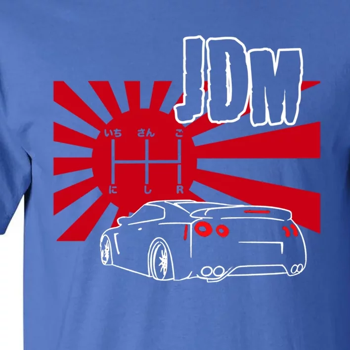 Jdm Car Japanese Street Racing Drifting Gift Tall T-Shirt