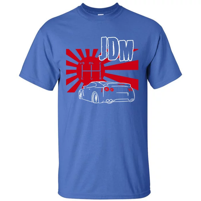 Jdm Car Japanese Street Racing Drifting Gift Tall T-Shirt