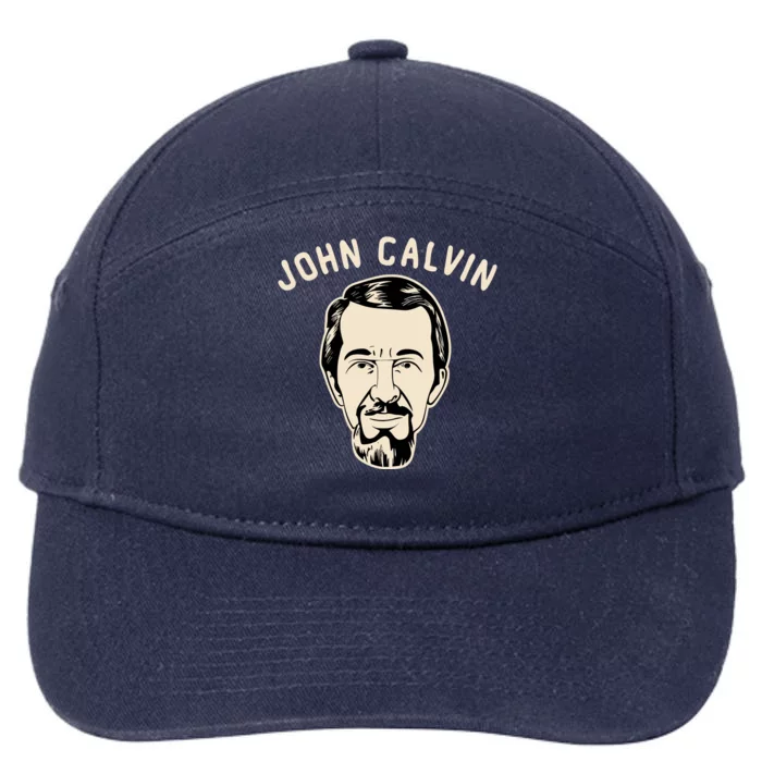 John Calvin 7-Panel Snapback Hat