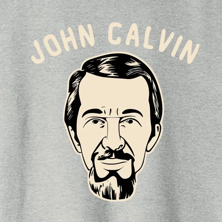 John Calvin Women's Crop Top Tee