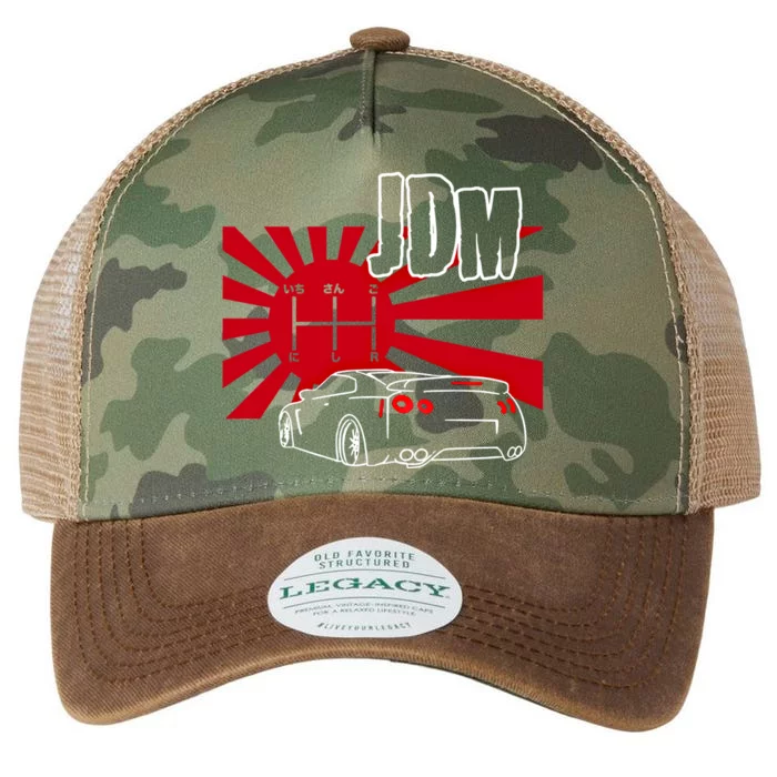 Jdm Car Japanese Street Racing Drifting Gift Legacy Tie Dye Trucker Hat