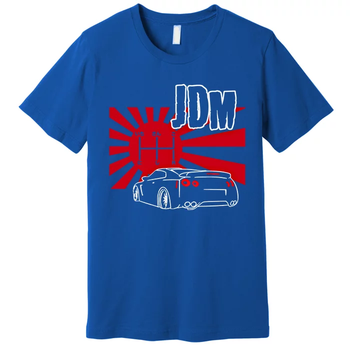 Jdm Car Japanese Street Racing Drifting Gift Premium T-Shirt