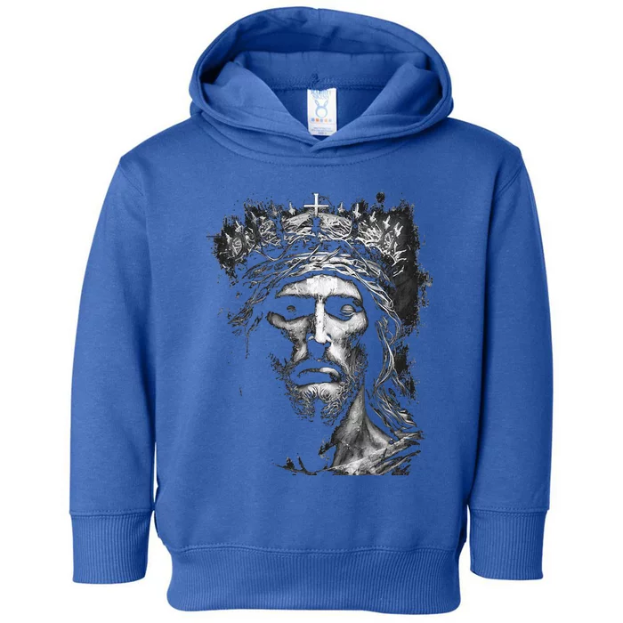 Jesus Christ King Of Kings Lord of Lords Toddler Hoodie