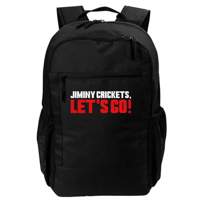 Jiminy Crickets LetS Go Daily Commute Backpack