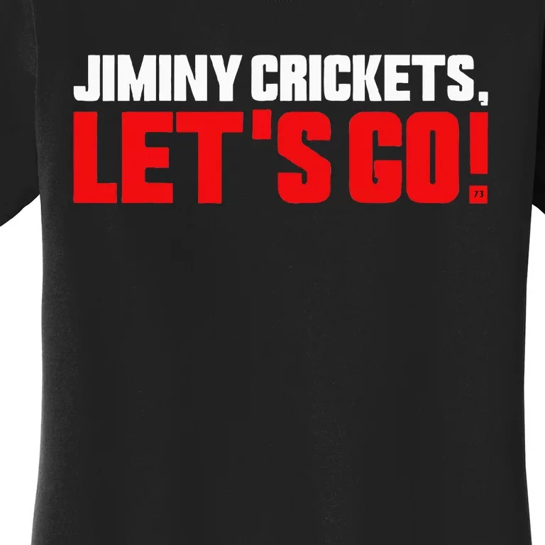 Jiminy Crickets Let’S Go Women's T-Shirt