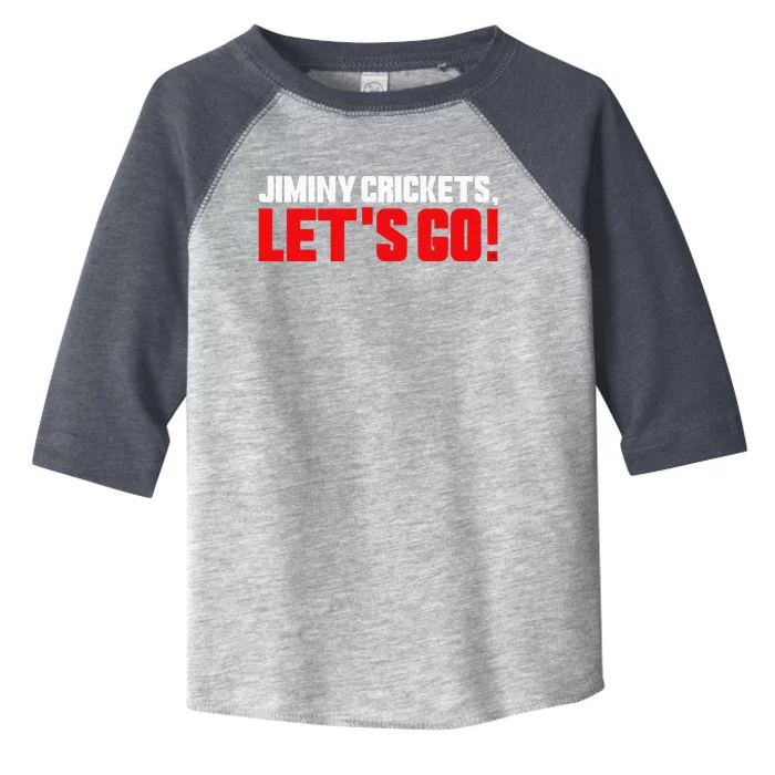 Jiminy Crickets Let’S Go Toddler Fine Jersey T-Shirt