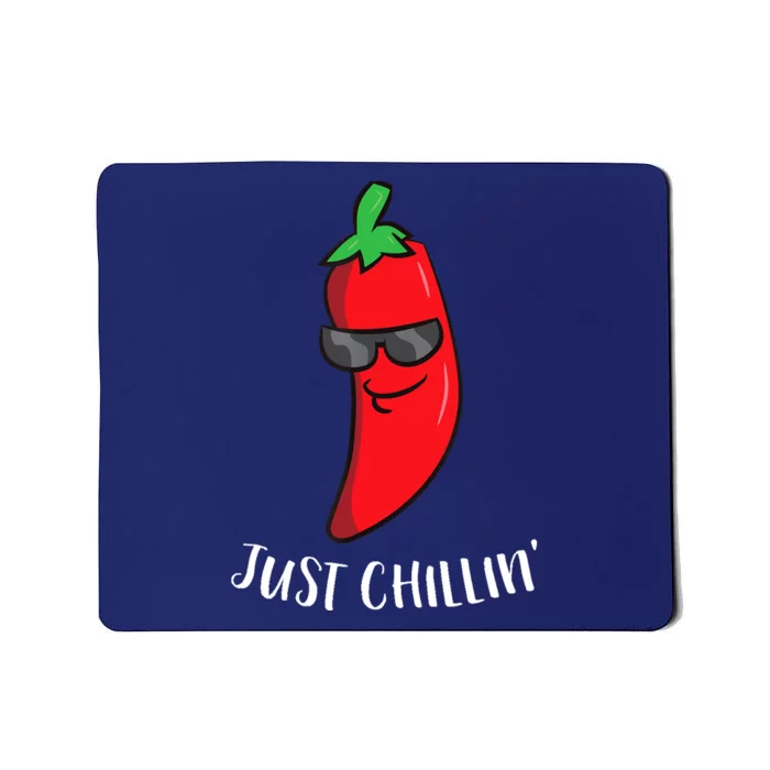 Just Chillin Love Chilis Cinco De Mayo Funny Chili Mousepad