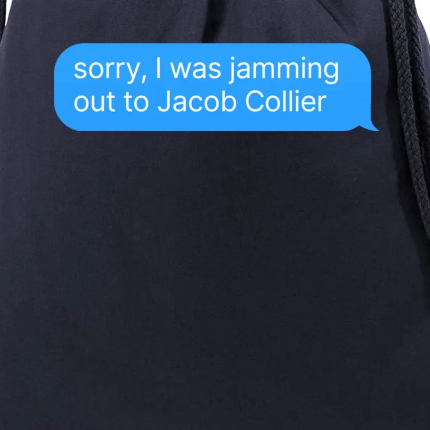 Jacob Collier Merch Drawstring Bag