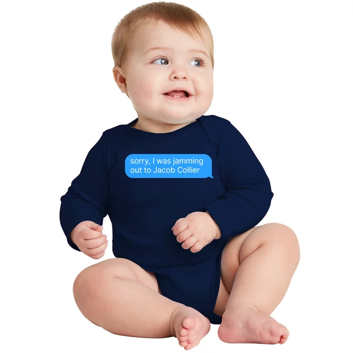 Jacob Collier Merch Baby Long Sleeve Bodysuit