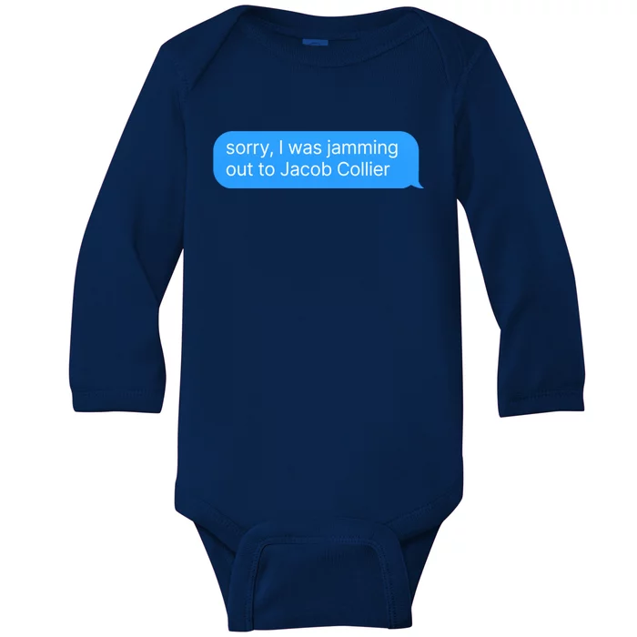 Jacob Collier Merch Baby Long Sleeve Bodysuit