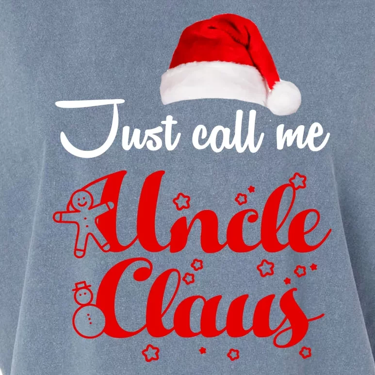 Just Call Me Uncle Claus Garment-Dyed Women's Muscle Tee