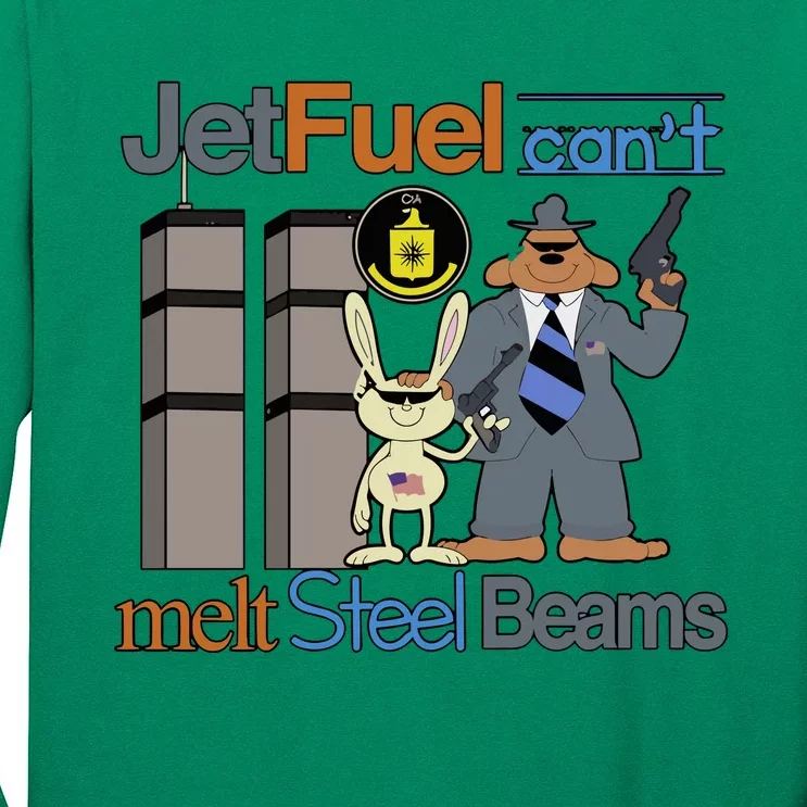 Jetfuel CanT Melt Steel Beams Long Sleeve Shirt