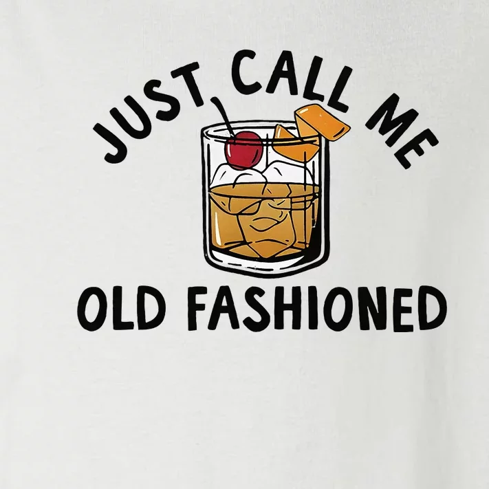 Just Call Me Old Fashioned Funny Cocktail Toddler Long Sleeve Shirt