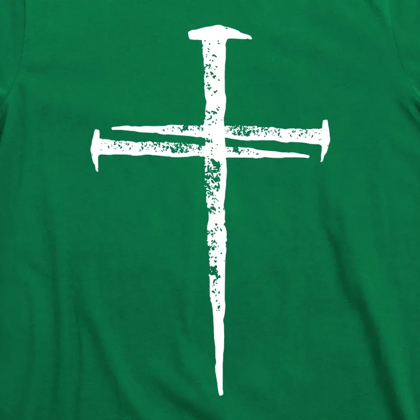 Jesus Christ My Savior Die For My Sins 3 Nails Cross Christian Catholic T-Shirt