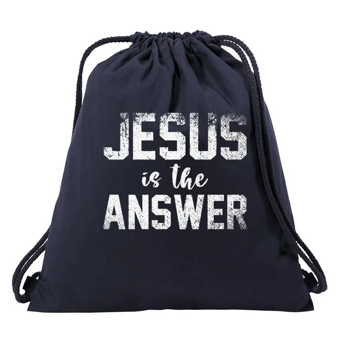 Jesus Changed My Life Ask Me How Jesus 1 Drawstring Bag