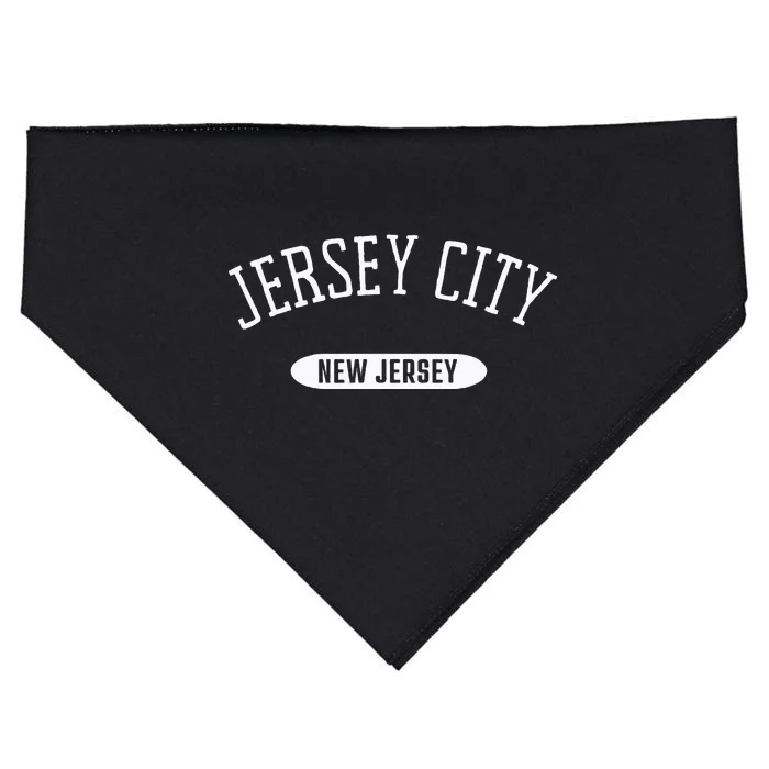 Jersey City Nj Classic Jersey City New Jersey USA-Made Doggie Bandana