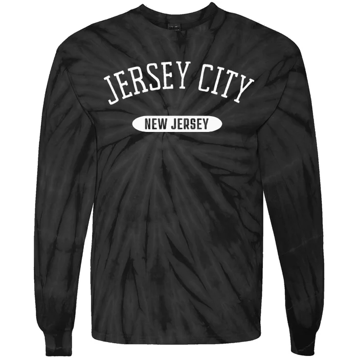 Jersey City Nj Classic Jersey City New Jersey Tie-Dye Long Sleeve Shirt