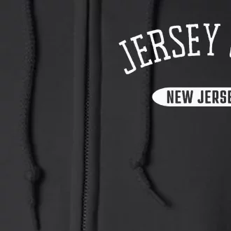 Jersey City Nj Classic Jersey City New Jersey Full Zip Hoodie