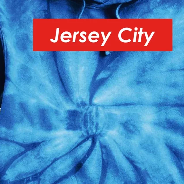 Jersey City New Jersey Gift Tie Dye Hoodie